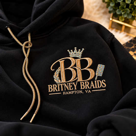 Britney Braids BB LOGO Crew & Hoodie