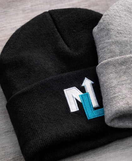Next Level Embroidered Beanie | Custom Cheer Team Spirit Wear Hat