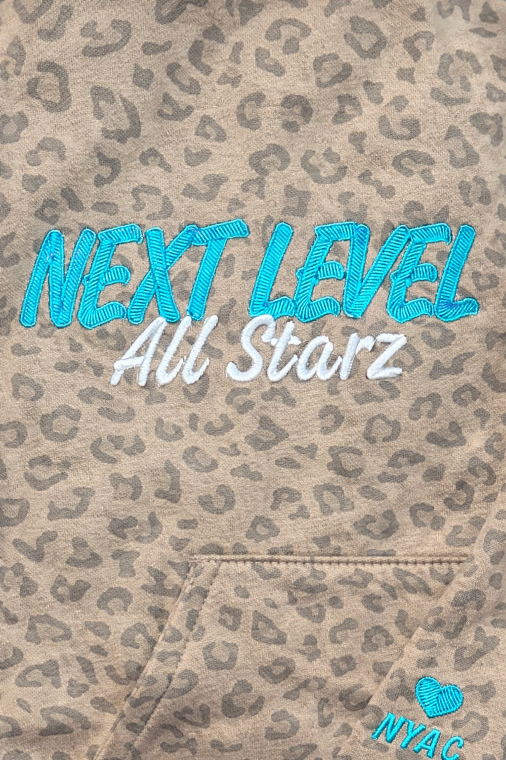 Next Level Custom Leopard Hoodie