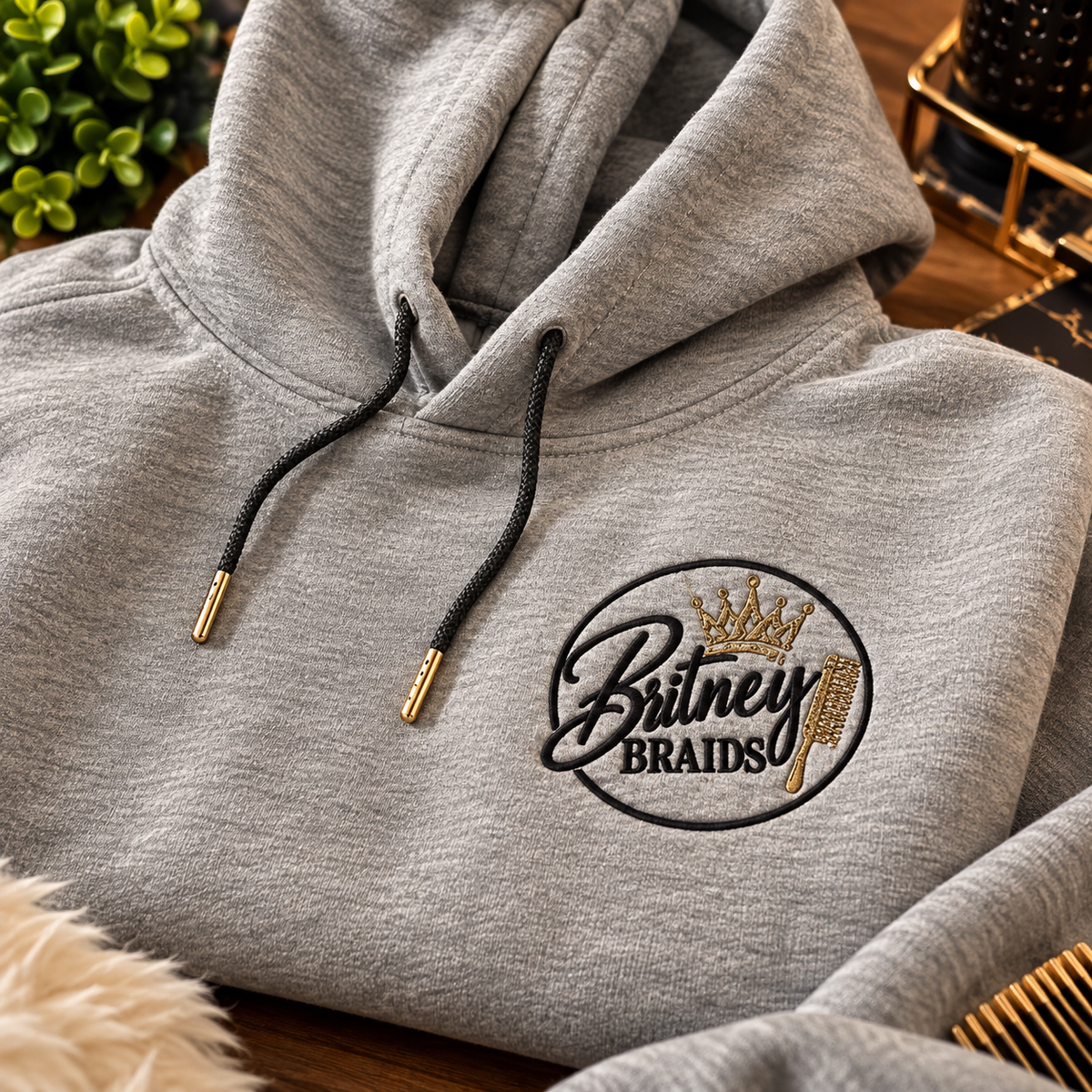 Britney Braids Crew & Hoodie